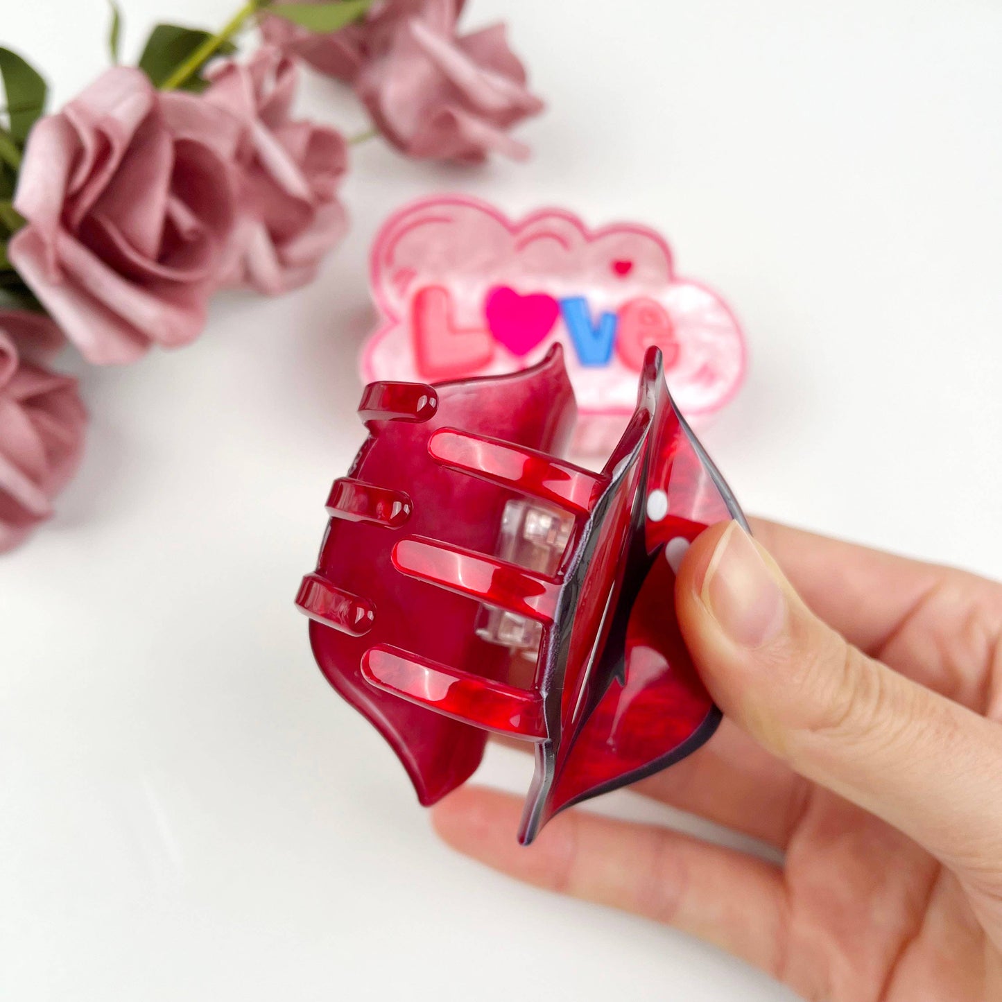 Love & Lips Claw Clips