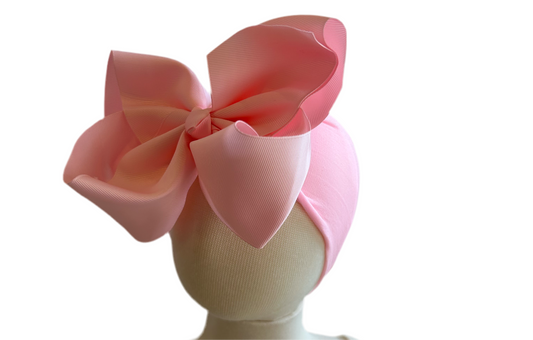 Ribbon Nylon Bow Headband