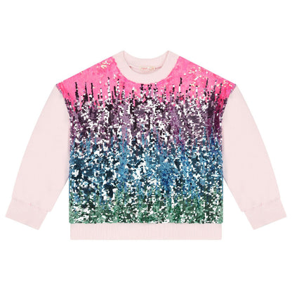 Cozy Cupid Sequin Sweatshirt