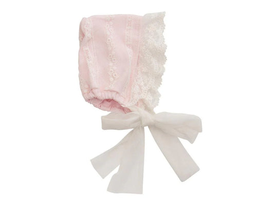 Haute Baby Precious Blush Bonnet