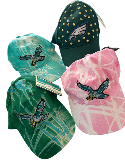 Distressed Eagles Baseball Caps