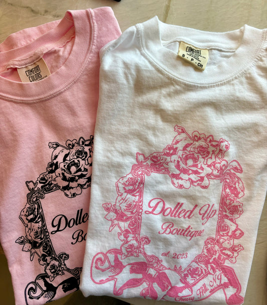 Dolled Up Boutique Logo T-shirt