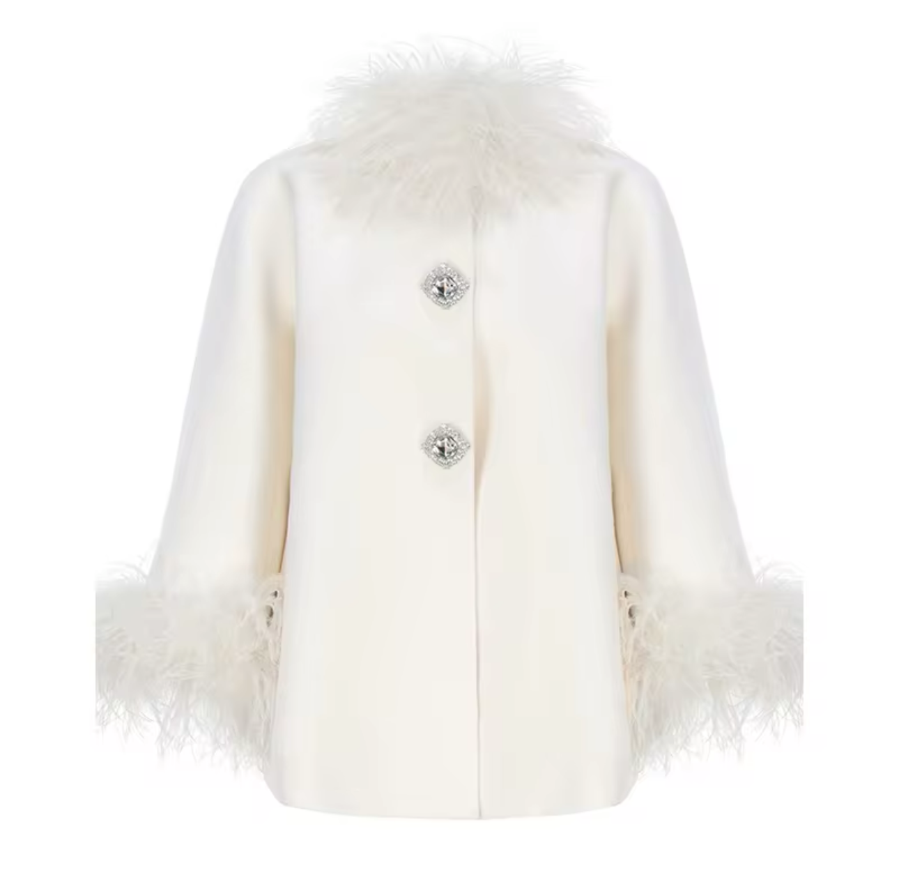 Jacqueline Feather Coat