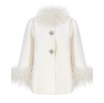 Jacqueline Feather Coat