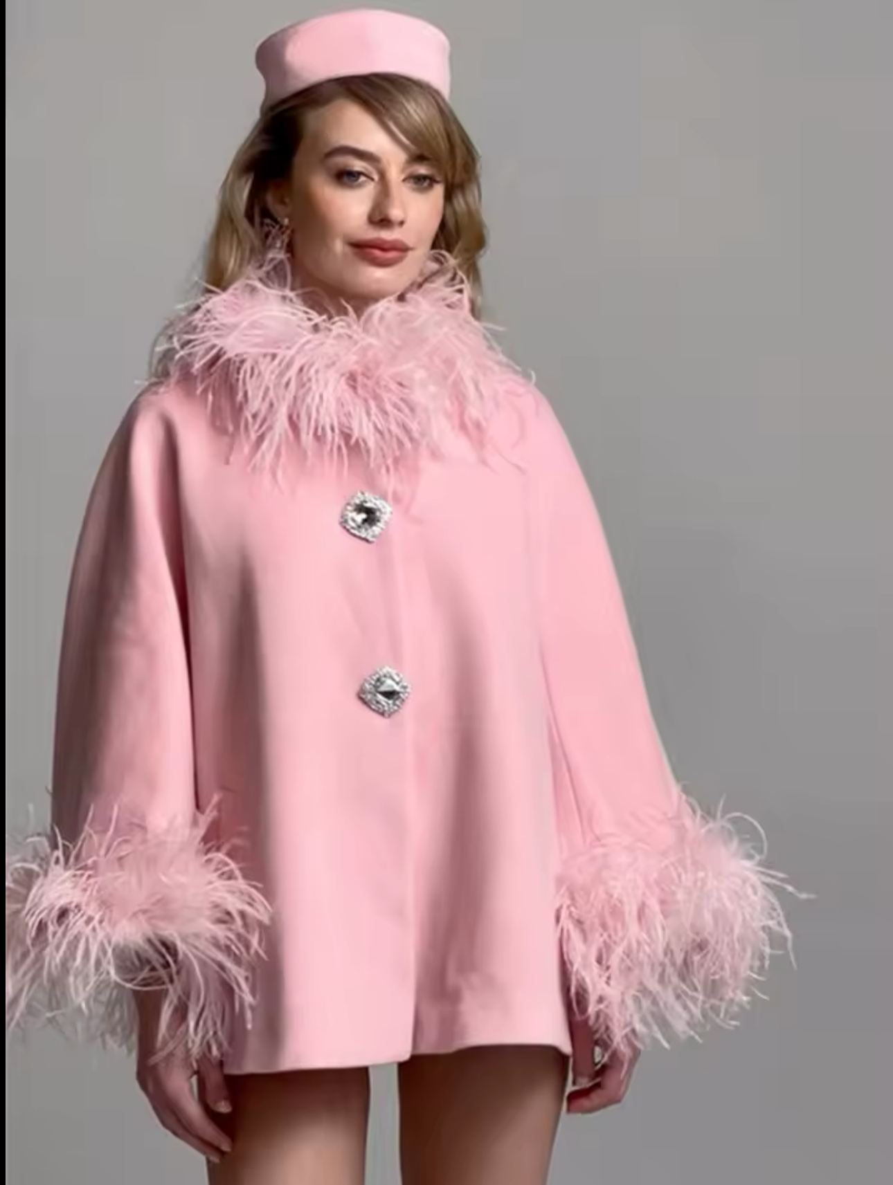 Jacqueline Feather Coat