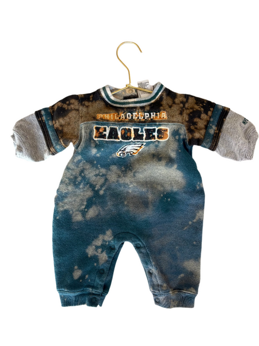 0-3 month Eagles Cozy Onesie