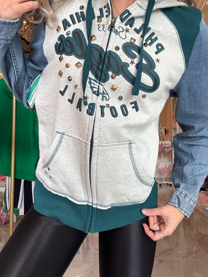 Philadelphia Football Zip-up