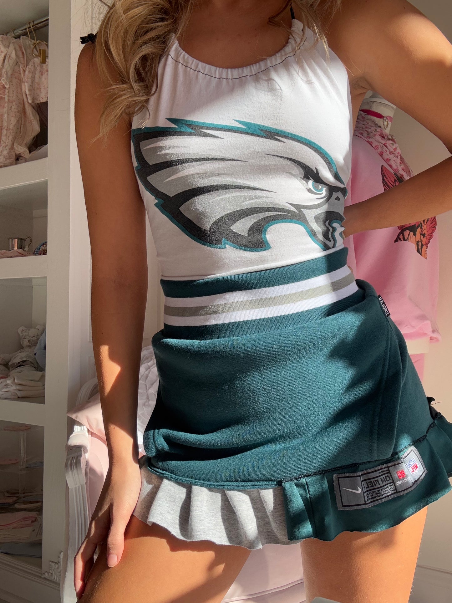 Classic Eagles Halter Skirt Set