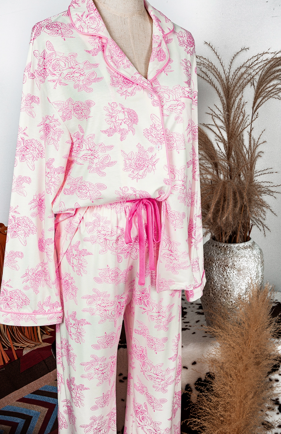 Floral Pajama Set