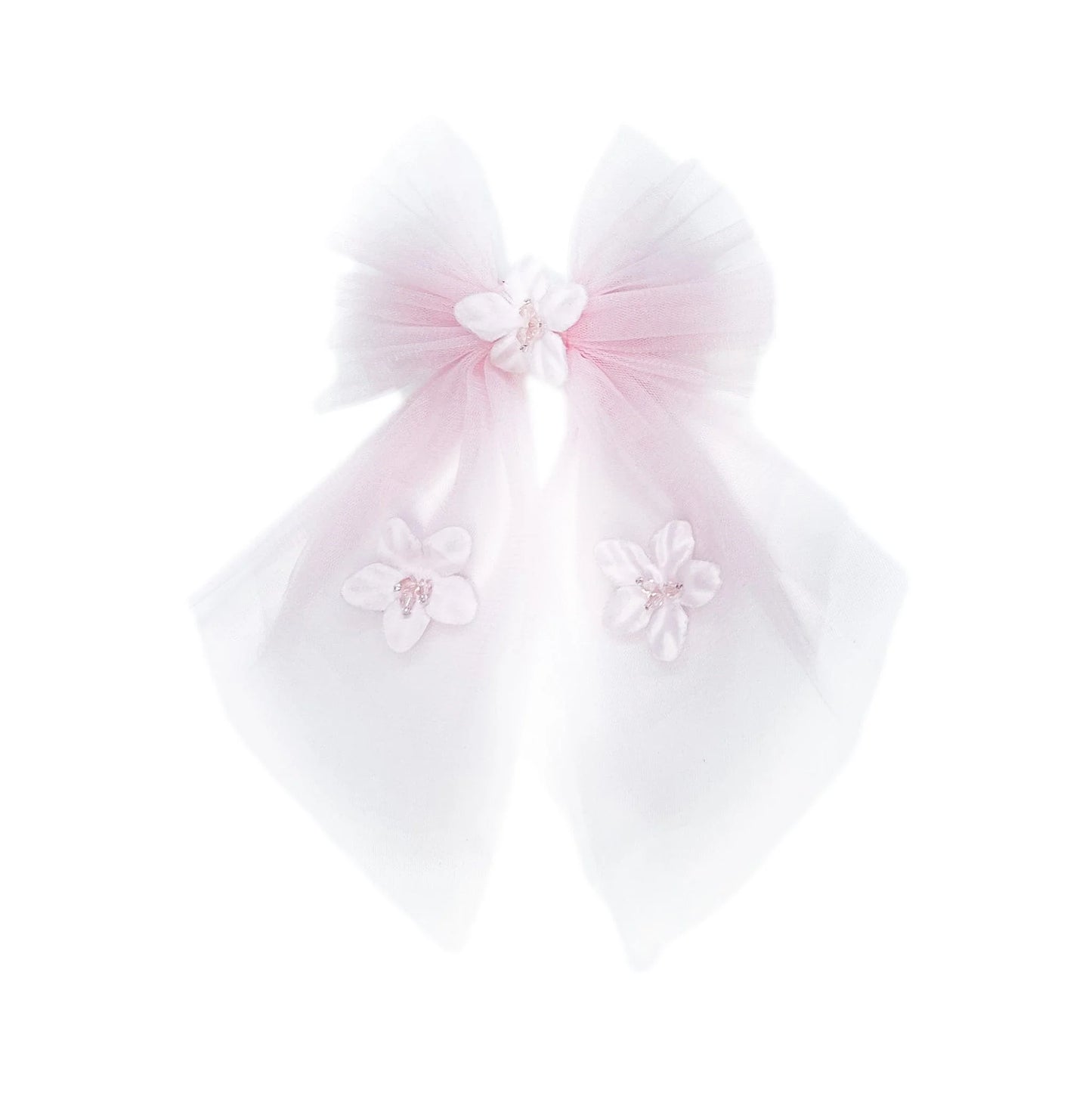 Eva Pink Tulle Bow